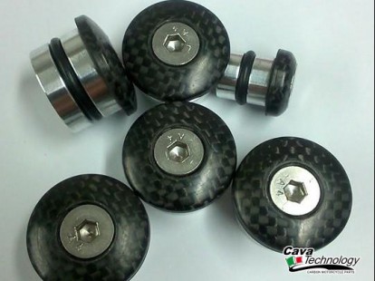 Tappi Telaio in carbonio per DUCATI Monster 
S2R / S4R